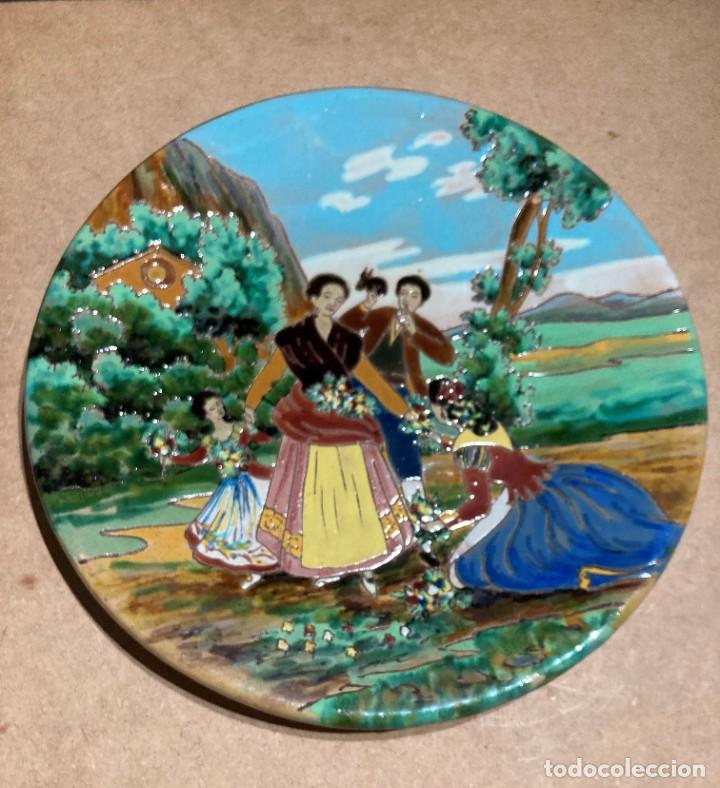 Antig&uuml;edades: Plato de cer&aacute;mica de Triana - Foto 3