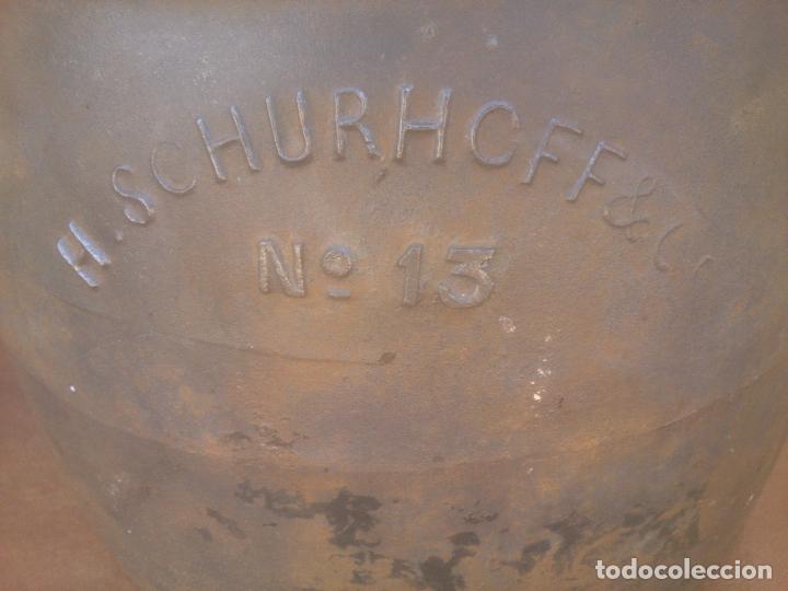 Antig&uuml;edades: ESCASA OLLA N&ordm; 13.H.SCHURHOFF &CO - Foto 2