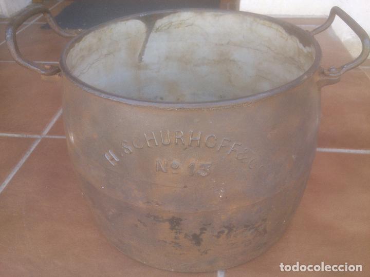 Antig&uuml;edades: ESCASA OLLA N&ordm; 13.H.SCHURHOFF &CO - Foto 8