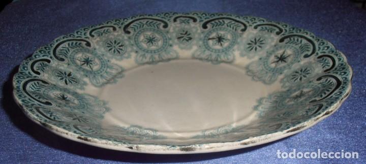 Antig&uuml;edades: PLATO DE PORCELANA TERRE DE FER - Foto 3