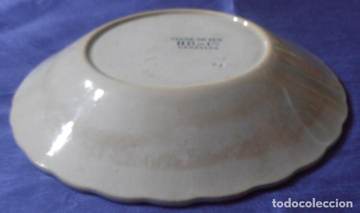 Antig&uuml;edades: PLATO DE PORCELANA TERRE DE FER - Foto 4