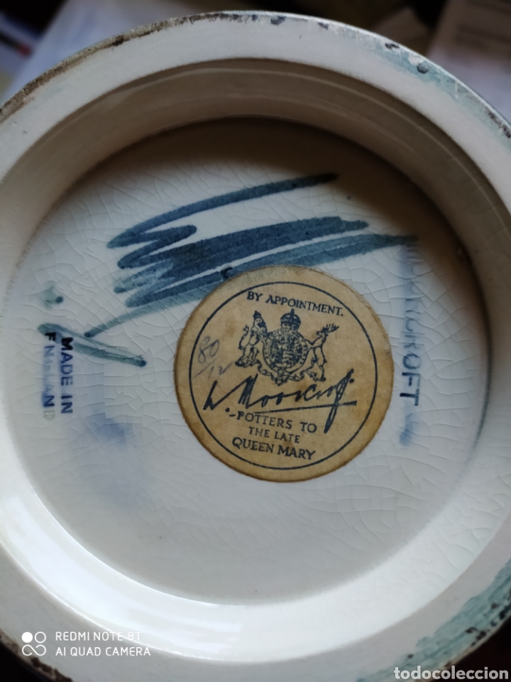 Antig&uuml;edades: W. Moorcroft. Jarr&oacute;n Hibiscus - Foto 4