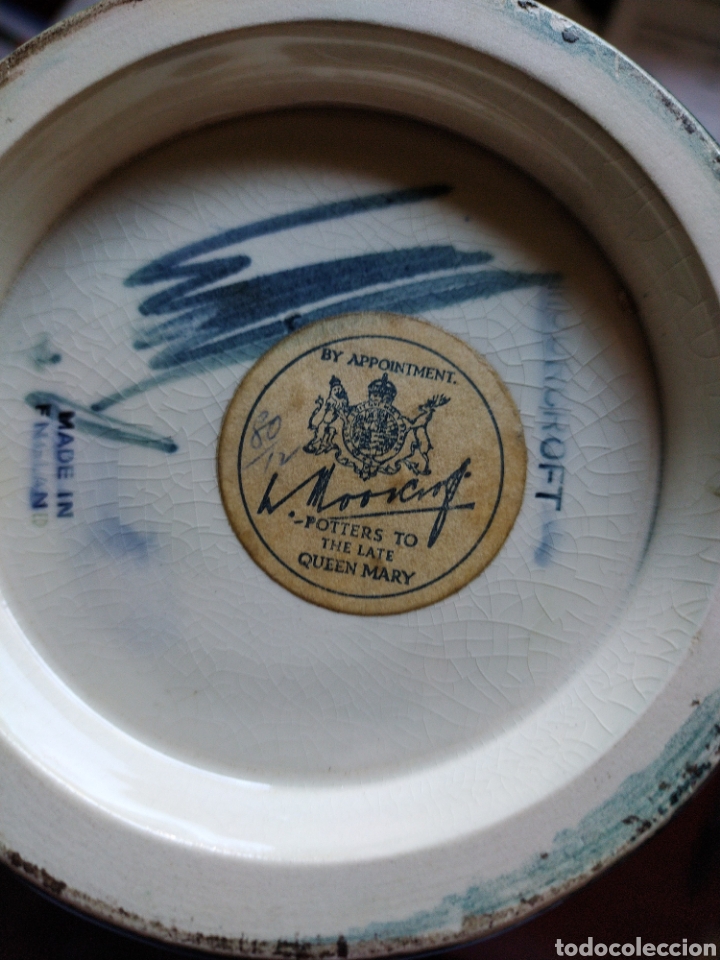 Antig&uuml;edades: W. Moorcroft. Jarr&oacute;n Hibiscus - Foto 5