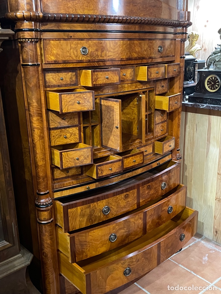 Antig&uuml;edades: Escritorio de calidad contrastada - Foto 4