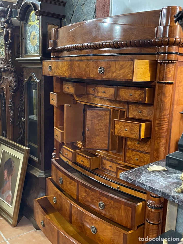 Antig&uuml;edades: Escritorio de calidad contrastada - Foto 5
