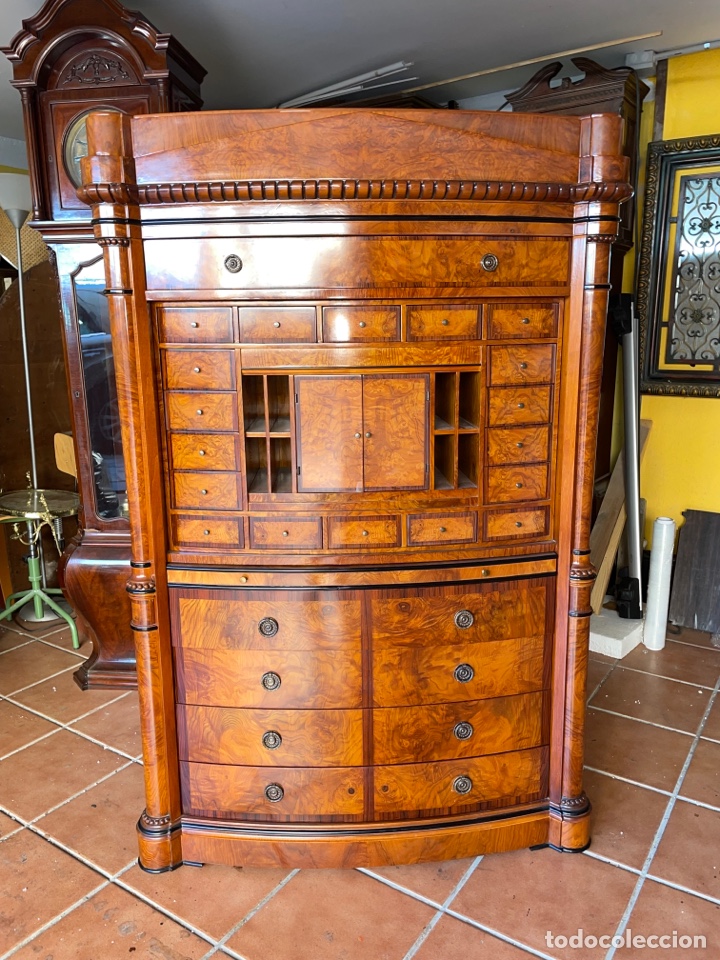 Antig&uuml;edades: Escritorio de calidad contrastada - Foto 10