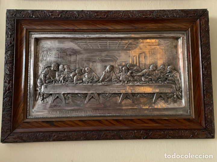 Antig&uuml;edades: &Uacute;ltima cena plateada (leer condiciones de venta). - Foto 1