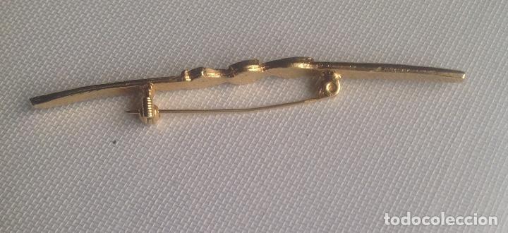 Antig&uuml;edades: ANTIGUO BROCHE DORADO - Foto 4