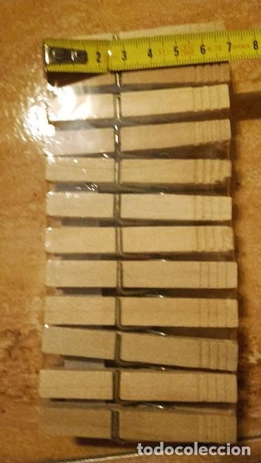 Antiques: Pinzas madera