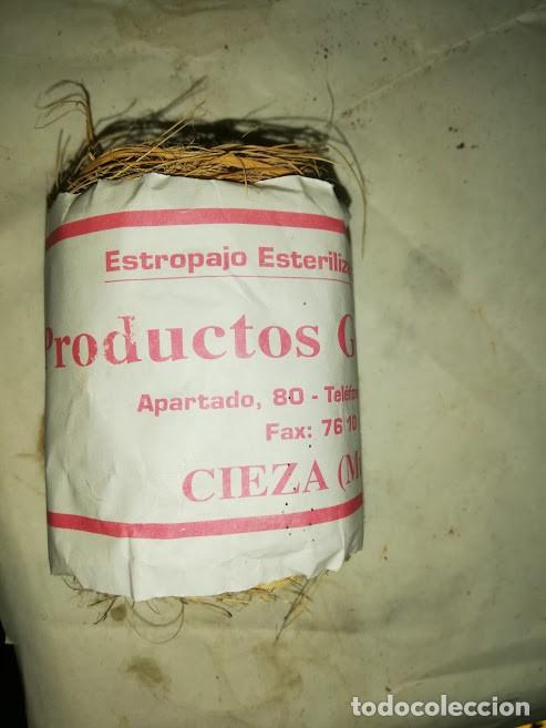 Antig&uuml;edades: Estropajo esparto - Foto 2