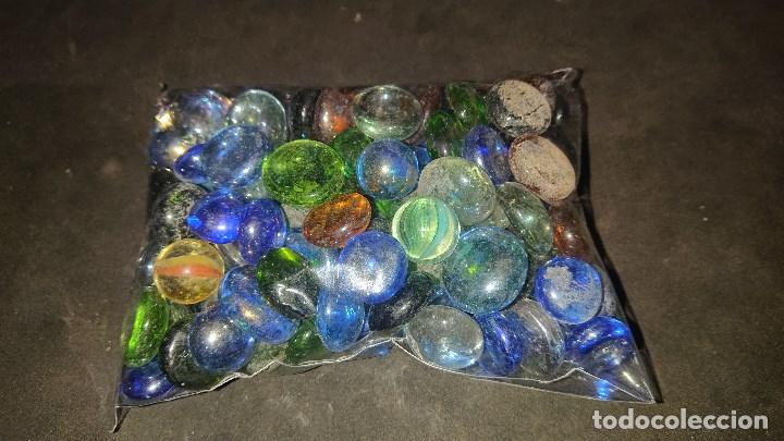 Antiguidades: LOTE 442 GR DE PIEDRAS DE CRISTAL REDONDAS DE DECORACION , NECESITAN LIMPIEZA , LEER DESCRIPCION