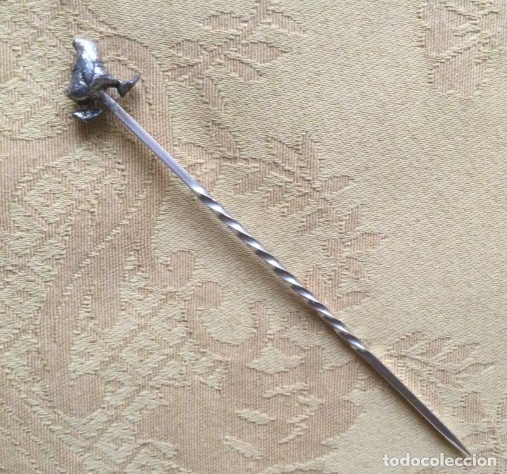 Antig&uuml;edades: 2 ANTIGUOS PINCHITOS DE PLATA - Foto 9