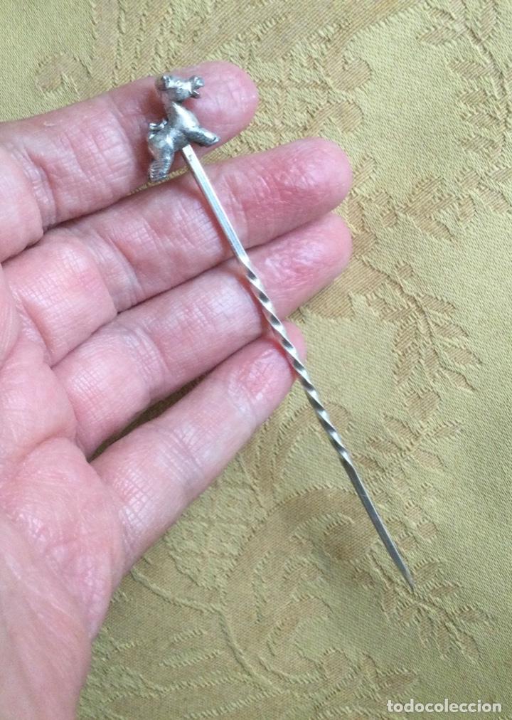 Antig&uuml;edades: 2 ANTIGUOS PINCHITOS DE PLATA - Foto 10
