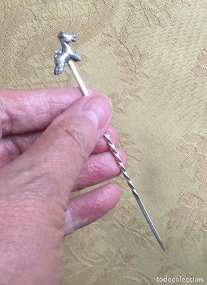 Antig&uuml;edades: 2 ANTIGUOS PINCHITOS DE PLATA - Foto 11