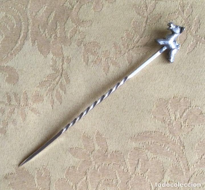 Antig&uuml;edades: 2 ANTIGUOS PINCHITOS DE PLATA - Foto 12