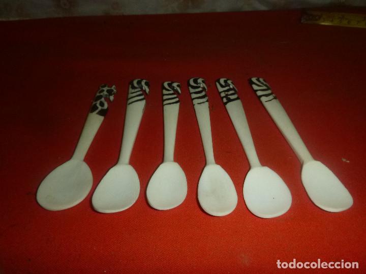 Antig&uuml;edades: LOTE DE 6 CUCHARLLAS - Foto 1