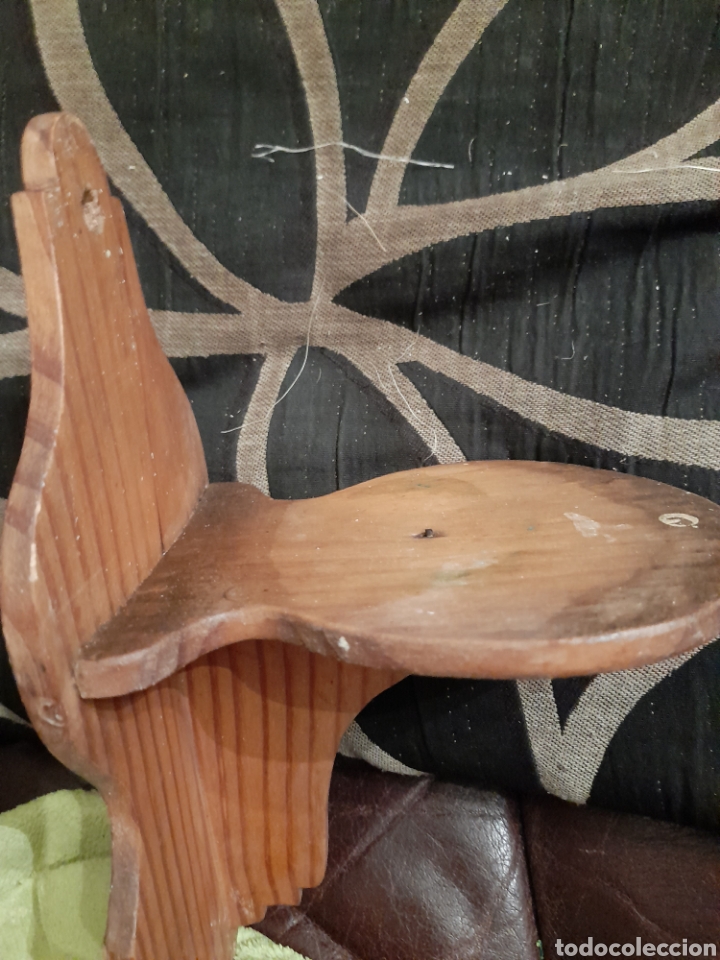 Antig&uuml;edades: Antigua repisa de madera - Foto 4