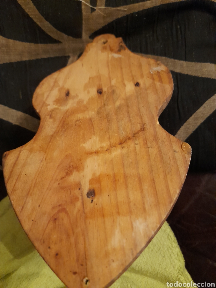 Antig&uuml;edades: Antigua repisa de madera - Foto 5