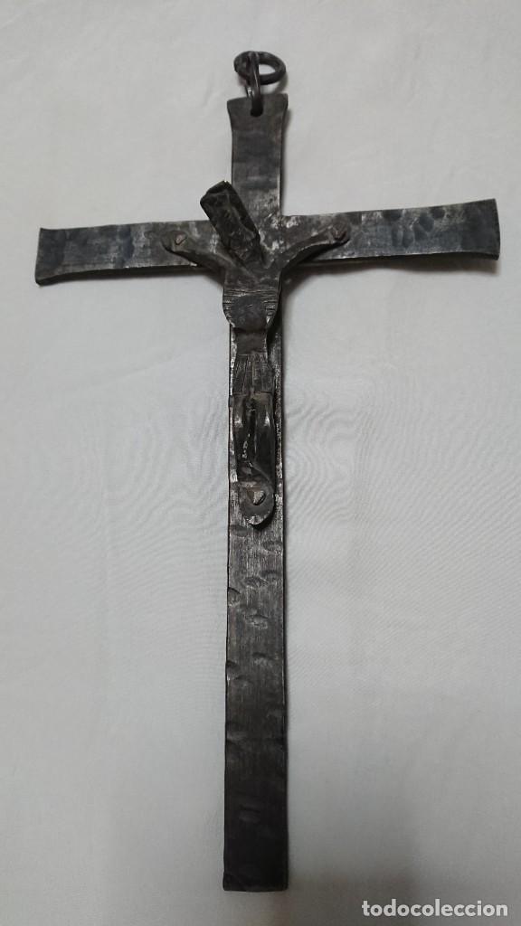 Antig&uuml;edades: CRUCIFIJO FORJA - Foto 3
