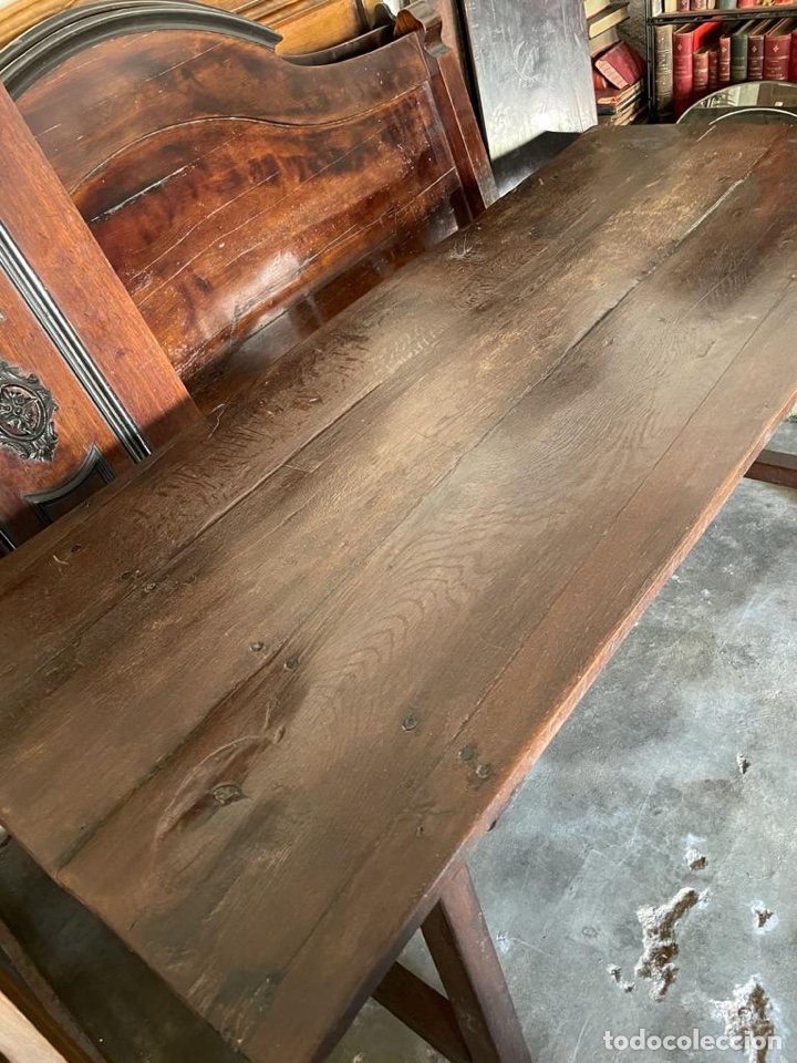 Antig&uuml;edades: Mesa de roble - Foto 5