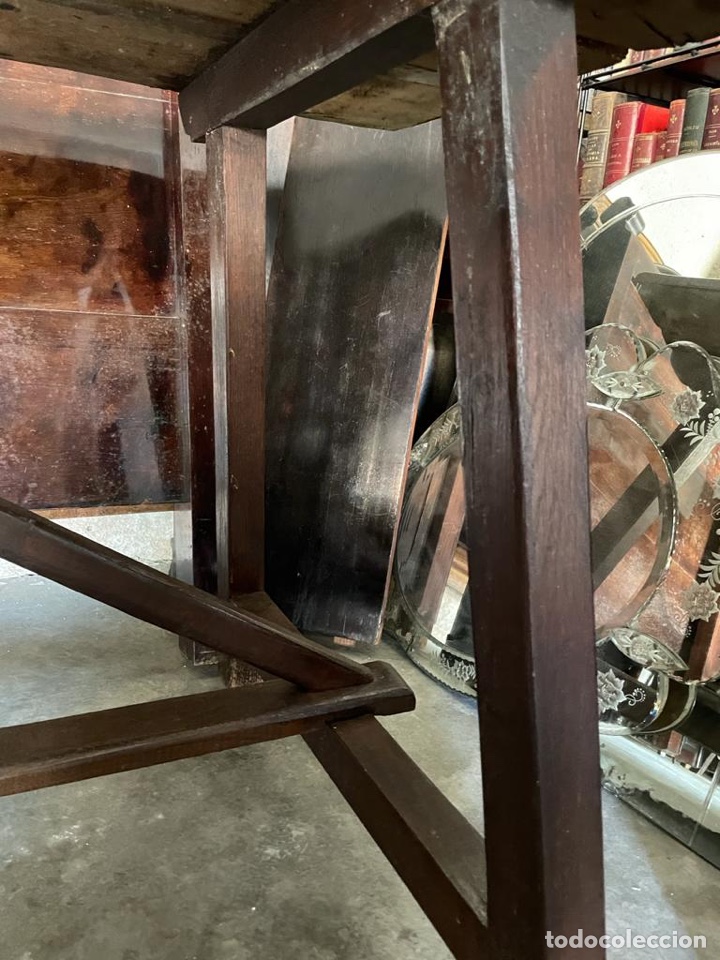 Antig&uuml;edades: Mesa de roble - Foto 9