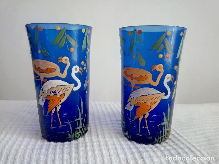Antig&uuml;edades: Vasos cristal - Foto 1