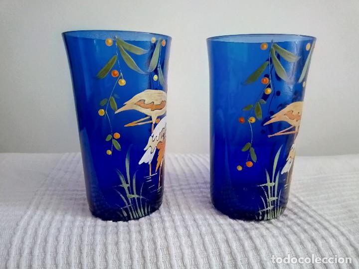 Antig&uuml;edades: Vasos cristal - Foto 2