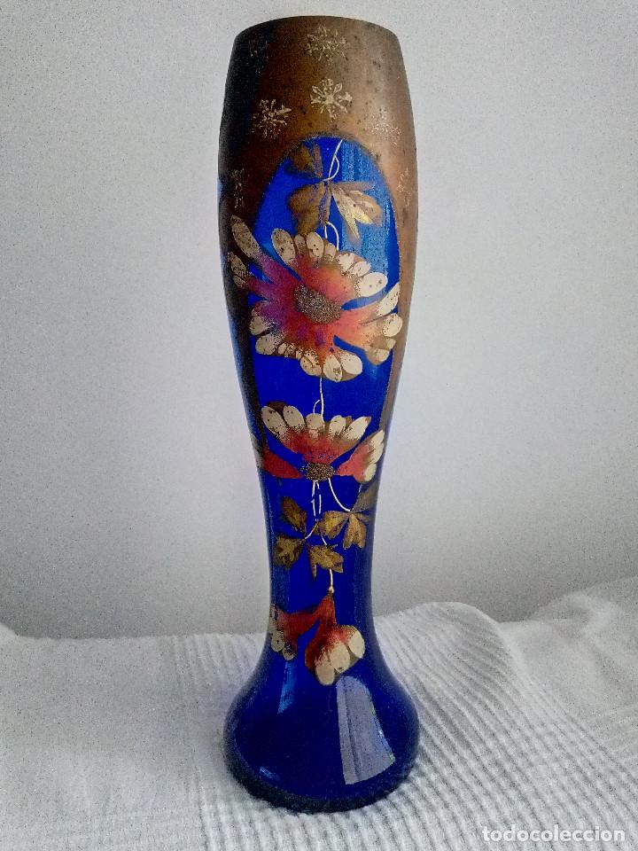 Antiguidades: Jarron cristal