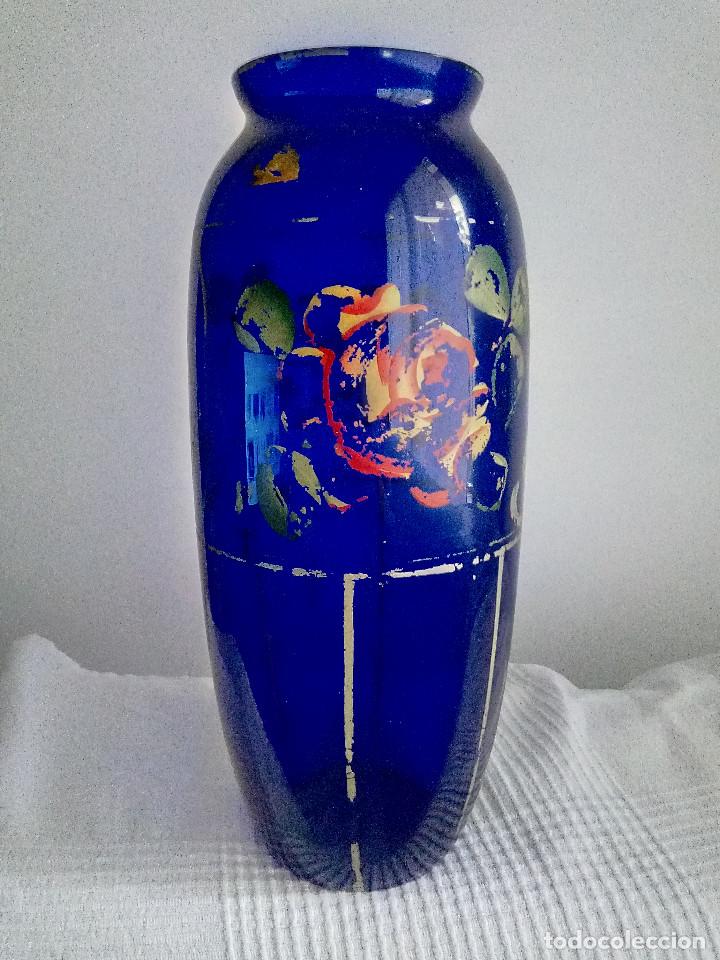 Antiguidades: Jarron cristal