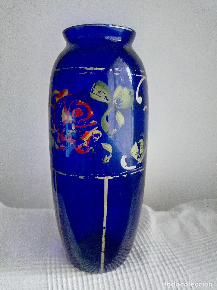 Antig&uuml;edades: Jarron cristal - Foto 2