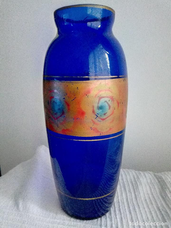 Antig&uuml;edades: Jarron cristal - Foto 1