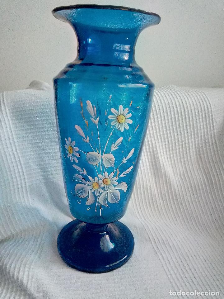 Antiguidades: Jarron cristal