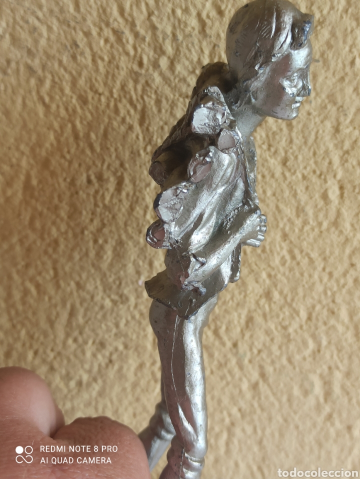 Antig&uuml;edades: Estatua de plomo 477 gramos - Foto 3