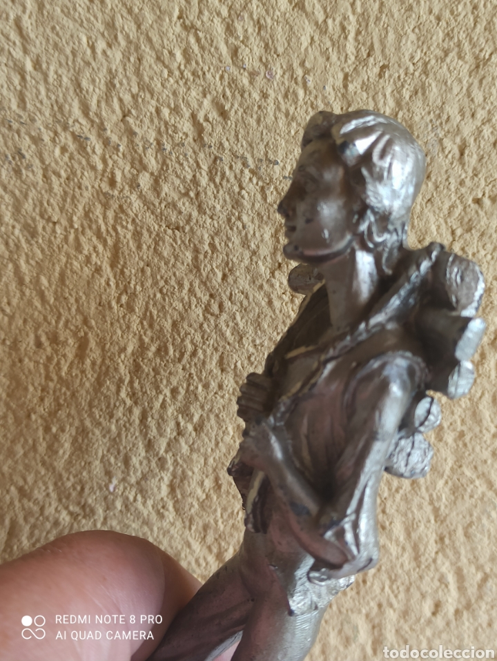 Antig&uuml;edades: Estatua de plomo 477 gramos - Foto 4