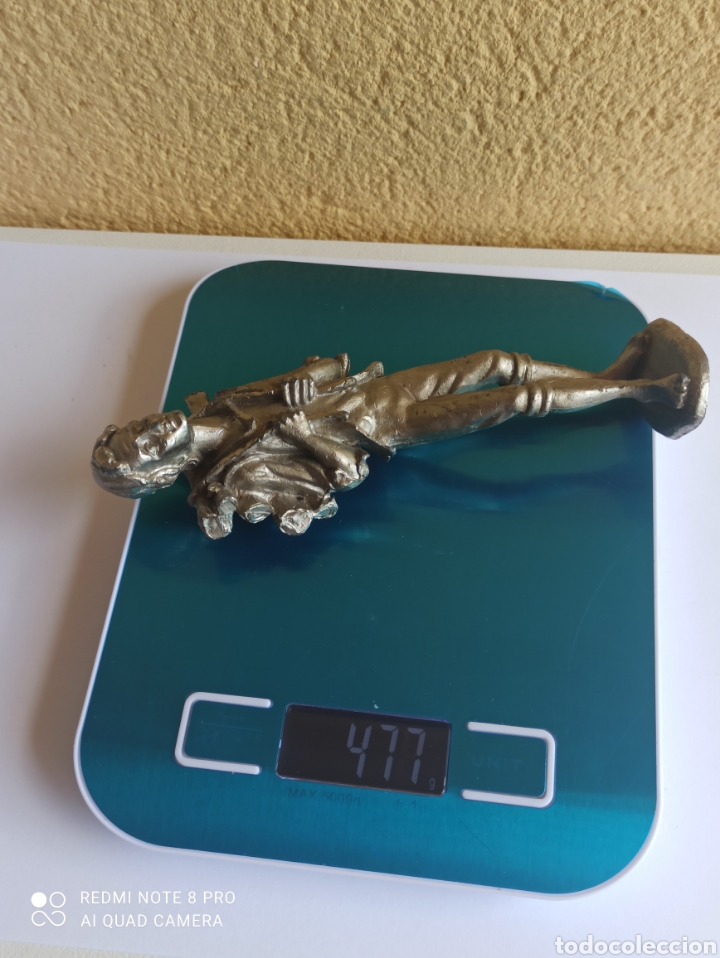 Antig&uuml;edades: Estatua de plomo 477 gramos - Foto 6