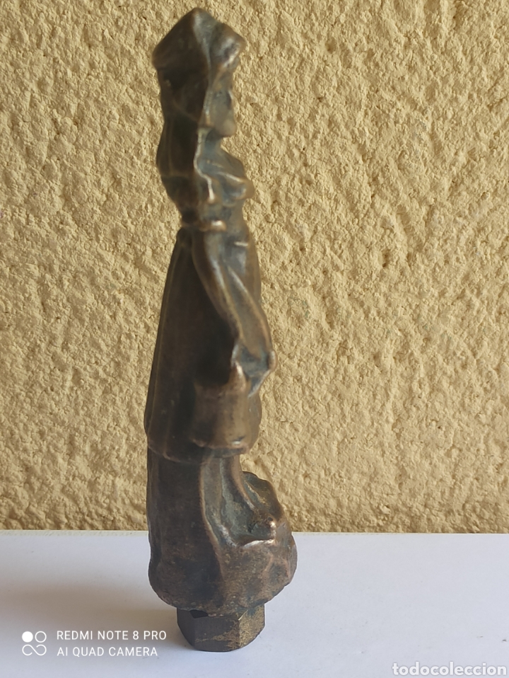 Antig&uuml;edades: Antigua figura mujer Bronce - Foto 3