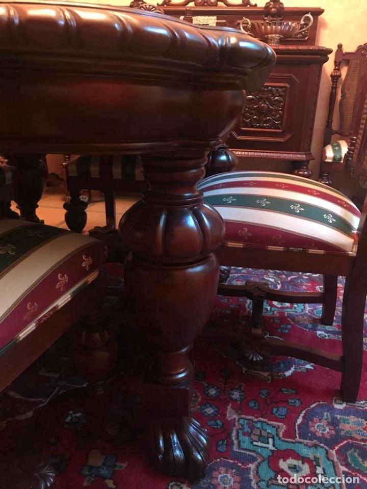 Antig&uuml;edades: Comedor caoba aut&eacute;ntica - Foto 3