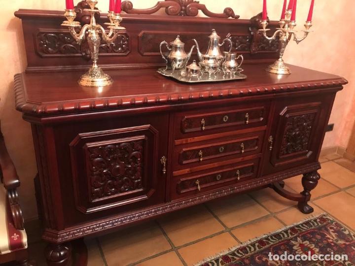Antig&uuml;edades: Comedor caoba aut&eacute;ntica - Foto 5