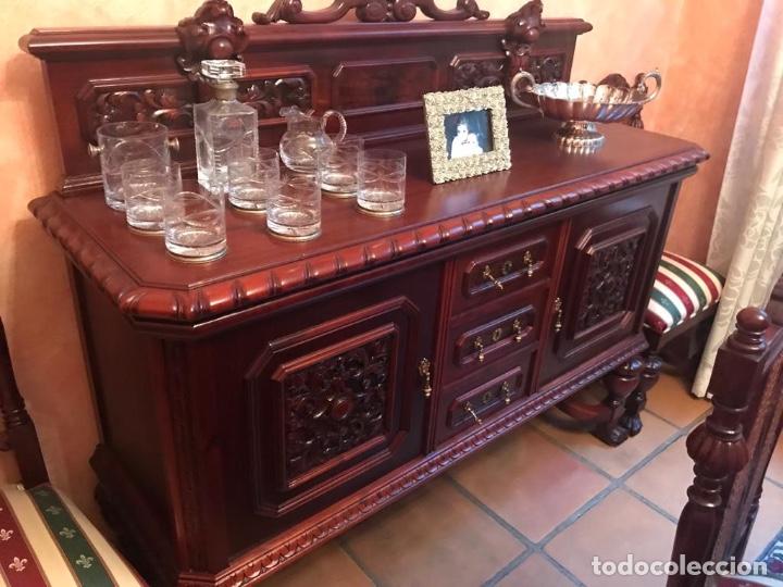 Antig&uuml;edades: Comedor caoba aut&eacute;ntica - Foto 6
