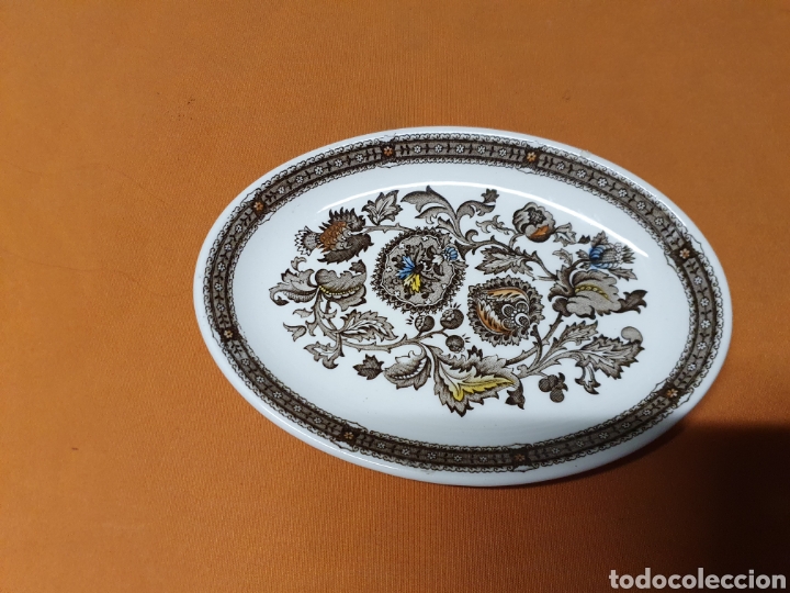 Antig&uuml;edades: Bandeja Porcelana Inglesa - Foto 1