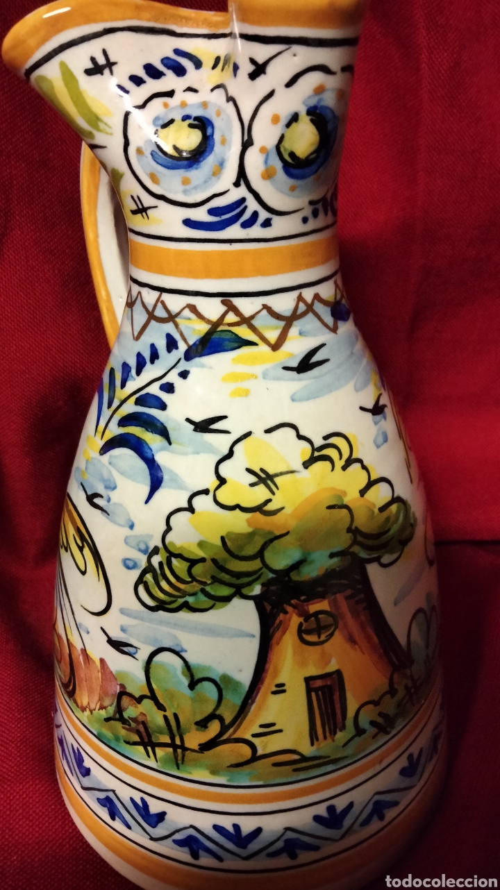 Antig&uuml;edades: JARRA DE CERAMICA DE TRIANA - Foto 4
