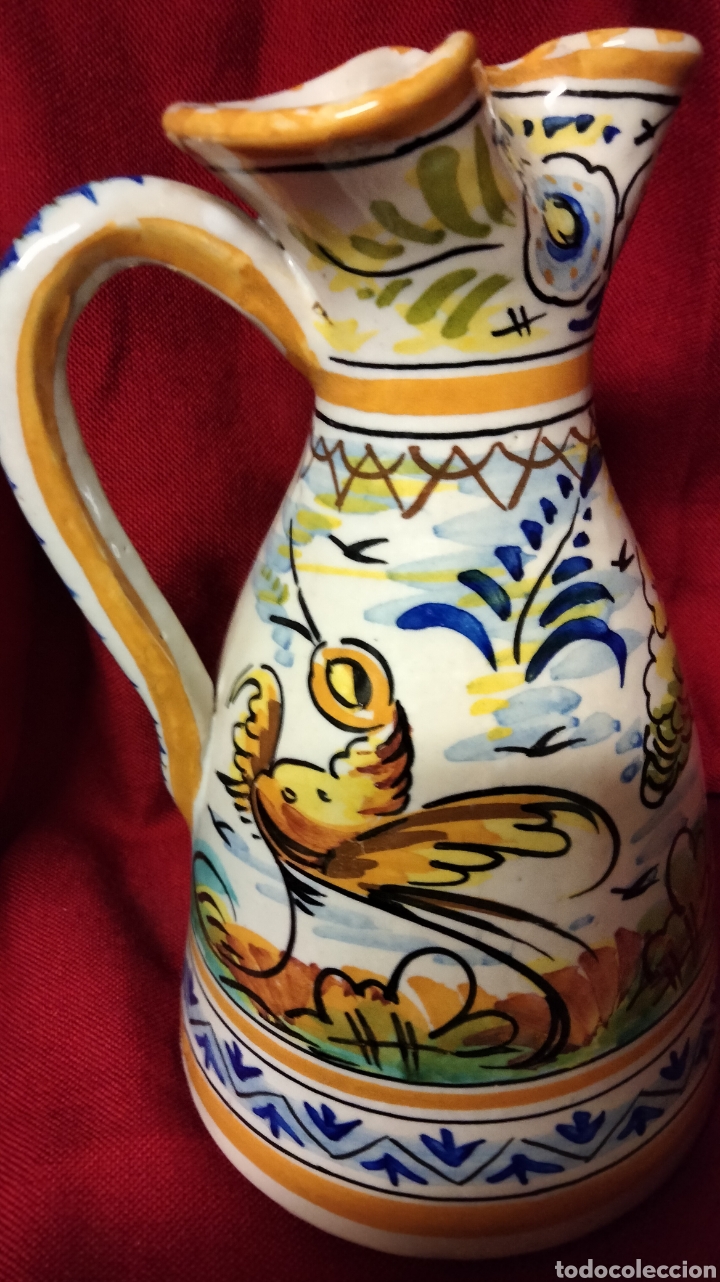 Antig&uuml;edades: JARRA DE CERAMICA DE TRIANA - Foto 5
