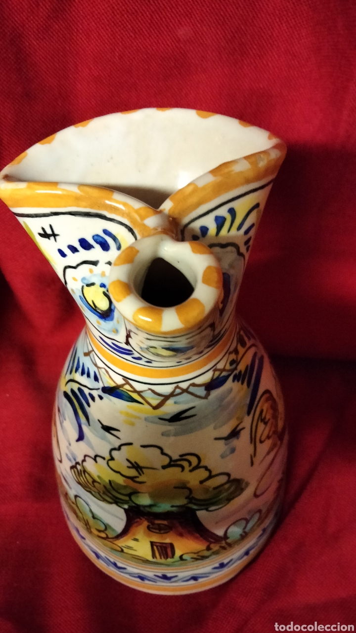 Antig&uuml;edades: JARRA DE CERAMICA DE TRIANA - Foto 6