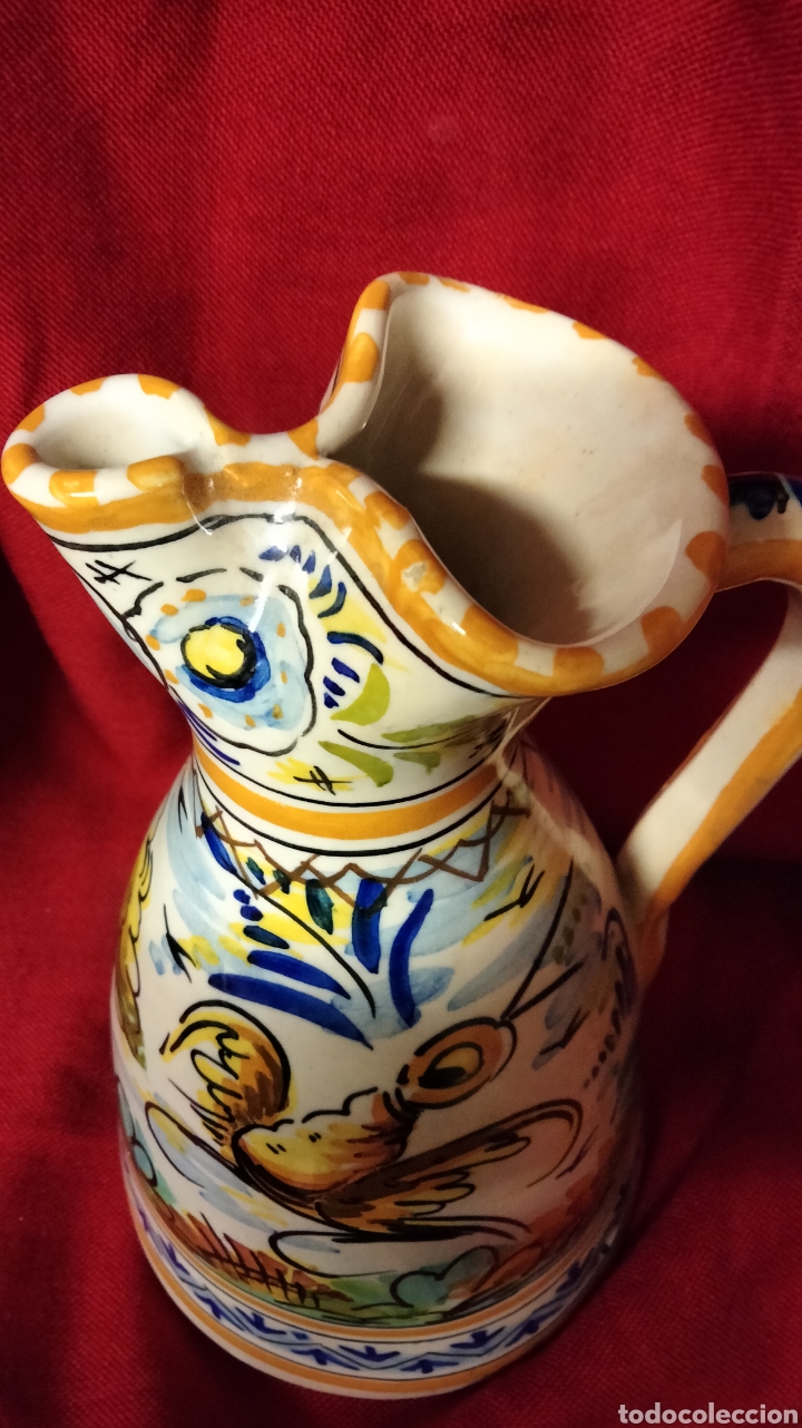 Antig&uuml;edades: JARRA DE CERAMICA DE TRIANA - Foto 7