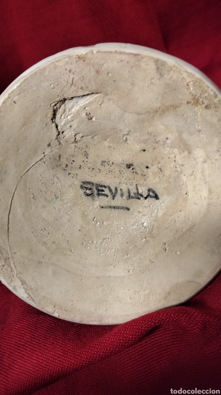 Antig&uuml;edades: JARRA DE CERAMICA DE TRIANA - Foto 8