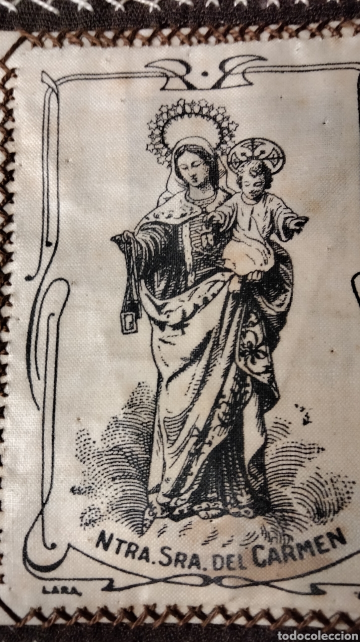 Antig&uuml;edades: ESCAPULARIO DE LA VIRGEN DE CARMEN - Foto 2