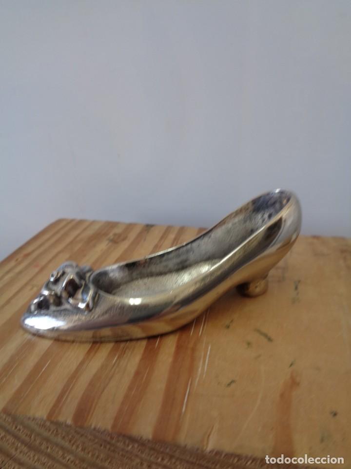 Antig&uuml;edades: &iexcl;&iexcl; ZAPATILLA, DE PLATA. !! - Foto 1