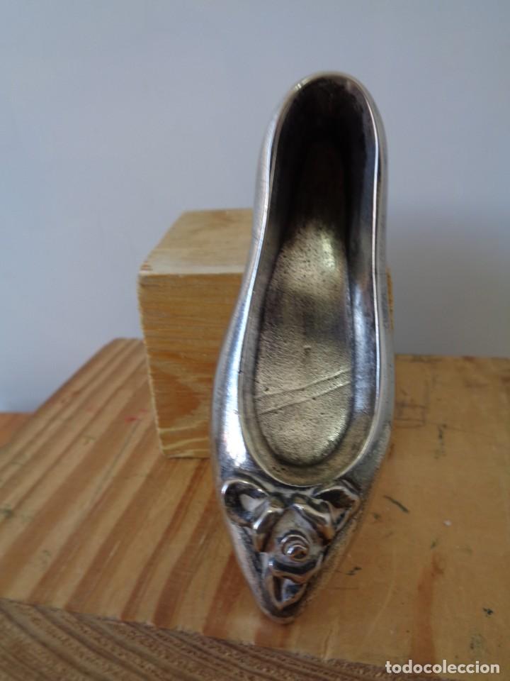 Antig&uuml;edades: &iexcl;&iexcl; ZAPATILLA, DE PLATA. !! - Foto 2