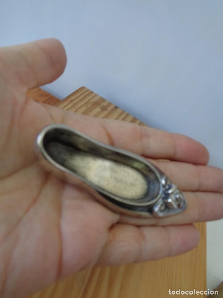 Antig&uuml;edades: &iexcl;&iexcl; ZAPATILLA, DE PLATA. !! - Foto 4
