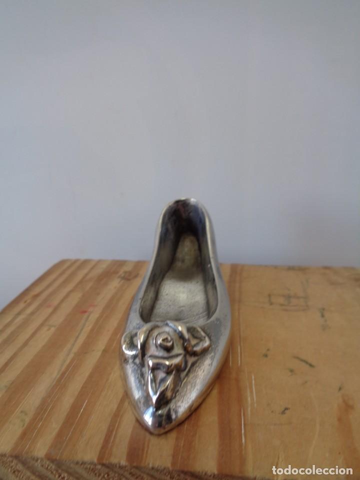 Antig&uuml;edades: &iexcl;&iexcl; ZAPATILLA, DE PLATA. !! - Foto 6